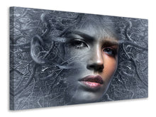 Load image into Gallery viewer, Canvas print Fantasy face
