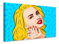 Canvas print Pop Art Beauty
