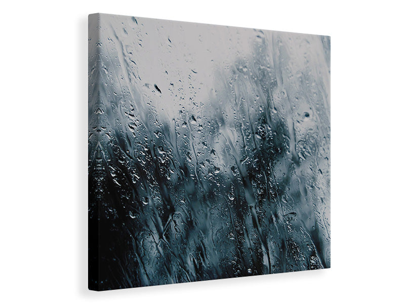 Canvas print rain