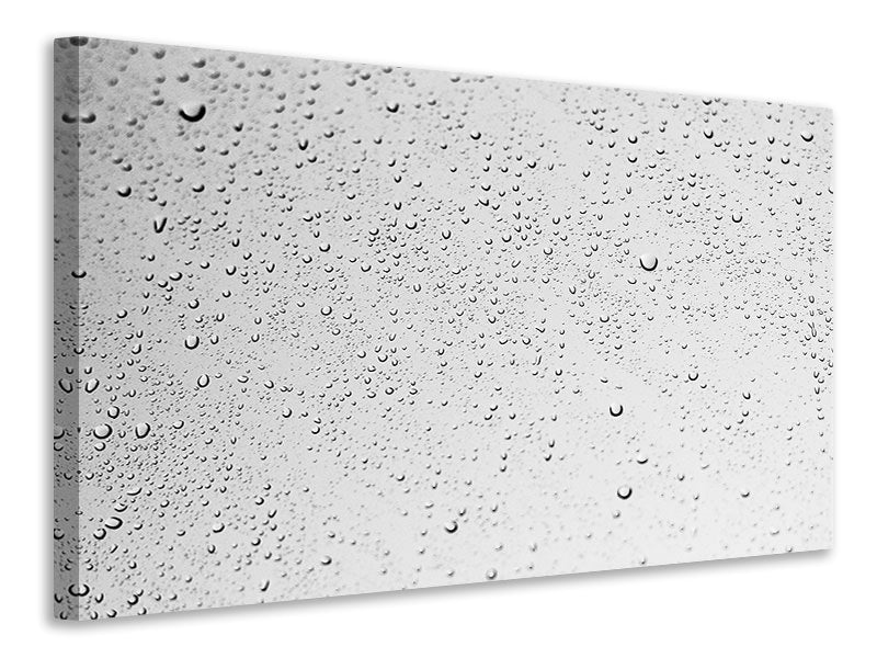 Canvas print Rain on the wall