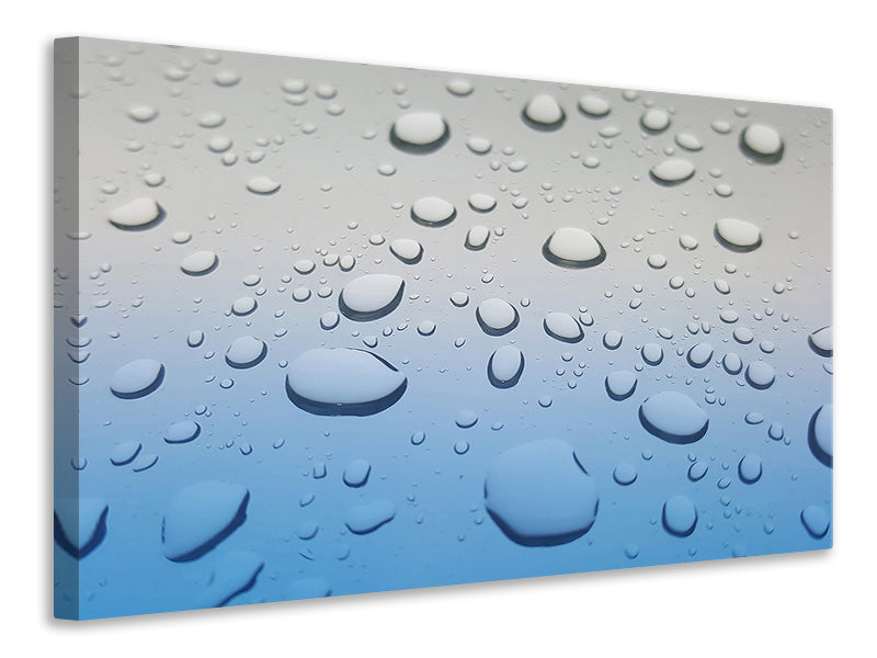 Canvas print Raindrop in XXL