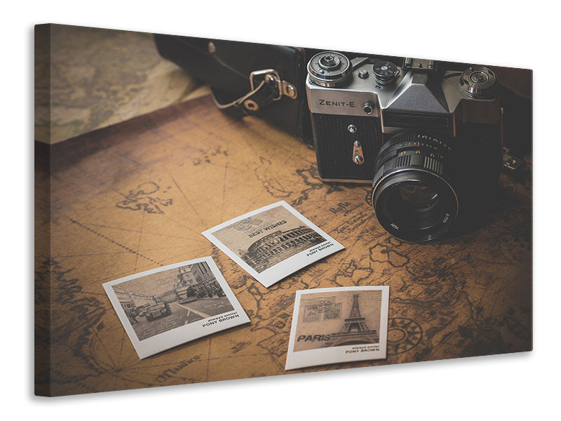 Canvas print Retro journey