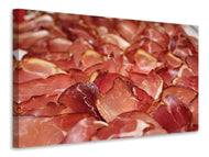 Canvas print Raw ham
