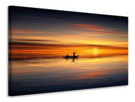 Canvas print Romantic sunset on the sea