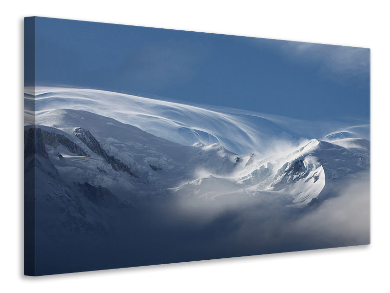 Canvas print Snow landscape