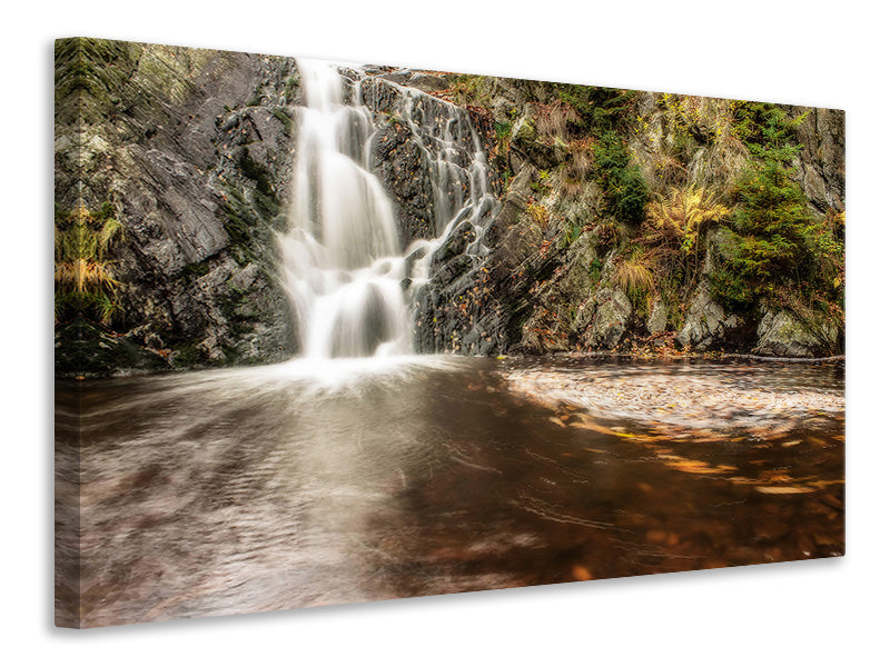 Canvas print Nice view of the waterfall
