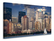 Canvas print Sailing trip New York