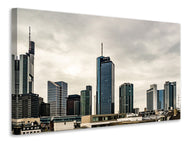 Canvas print Skyline Frankfurt Germany