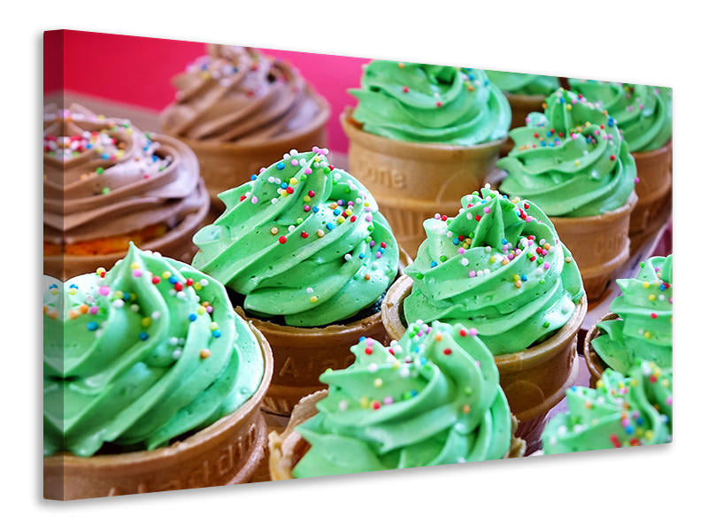 Canvas print Soft ice cream