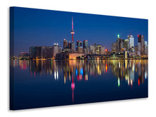 Load image into Gallery viewer, Canvas print Reflections in the evening
