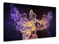 Canvas print play with the fire