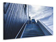 Load image into Gallery viewer, Canvas print Steep stairs
