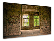 Canvas print Stone house