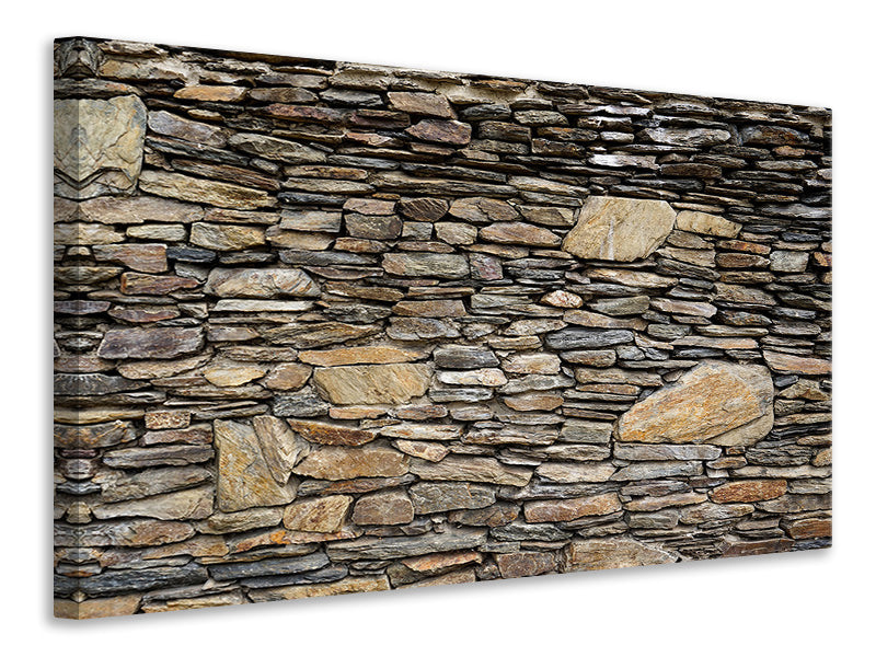 Canvas print Stone construction art
