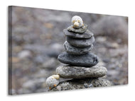 Canvas print Stone pile sheep