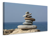 Canvas print Stone stack XXL