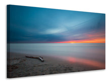 Load image into Gallery viewer, Canvas print Beach in the sunset
