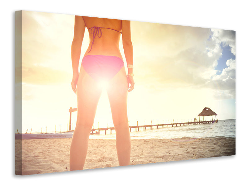 Canvas print Beach beauty