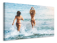 Canvas print Beach beauties