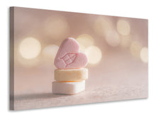 Load image into Gallery viewer, Canvas print Sweet hearts XL
