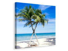 Load image into Gallery viewer, Canvas print Dream Beach Caribbean
