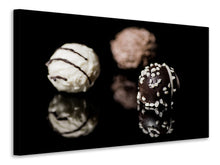 Load image into Gallery viewer, Canvas print Truffle chocolates
