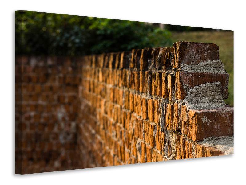 Canvas print Unfinished