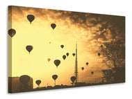 Canvas print Many hot air balloons