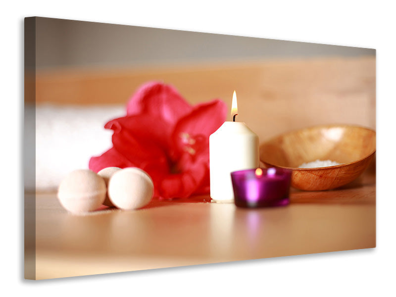 Canvas print Wellness time