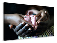 Canvas print When love becomes life