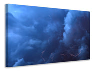 Canvas print Wild thunderstorm