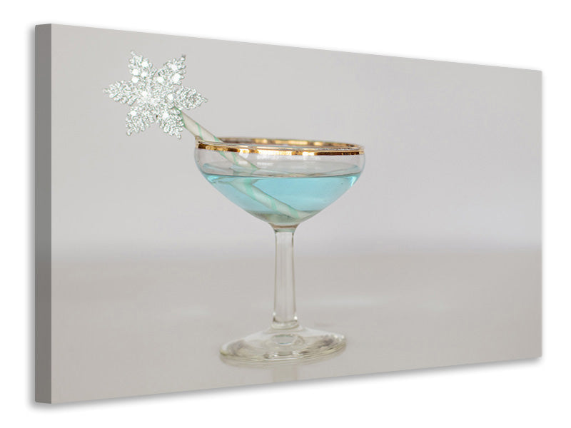 Canvas print Winter cocktail