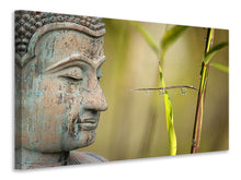 Load image into Gallery viewer, Canvas print XL Buddha head
