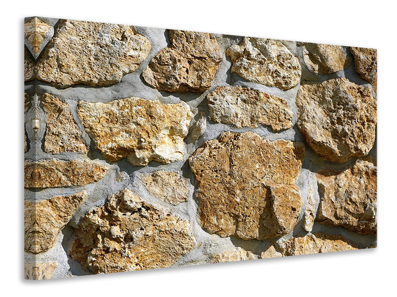 Canvas print XL stones