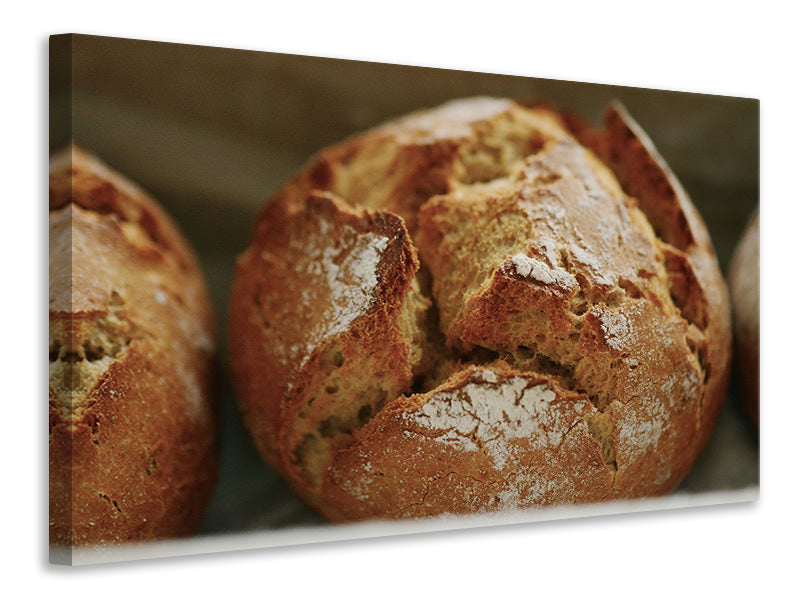 Canvas print XXL rye bun