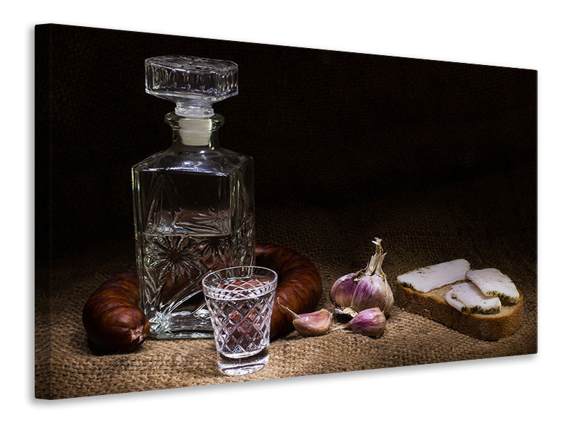 Canvas print Time for aperitif