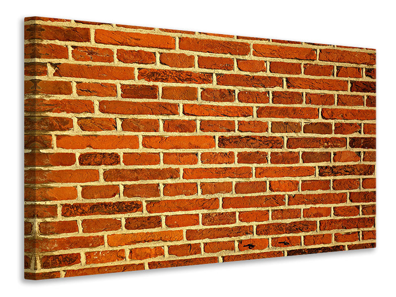 Canvas print bricks