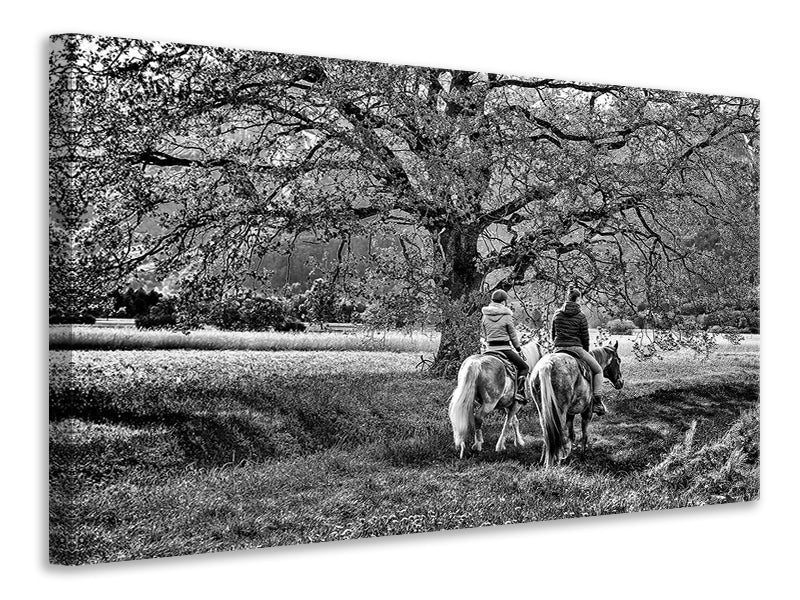 Canvas print Two riders