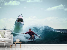 Load image into Gallery viewer, Photo Wallpaper Attention shark!
