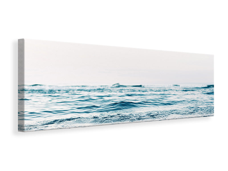 Panoramic Canvas Print Alone on the beach