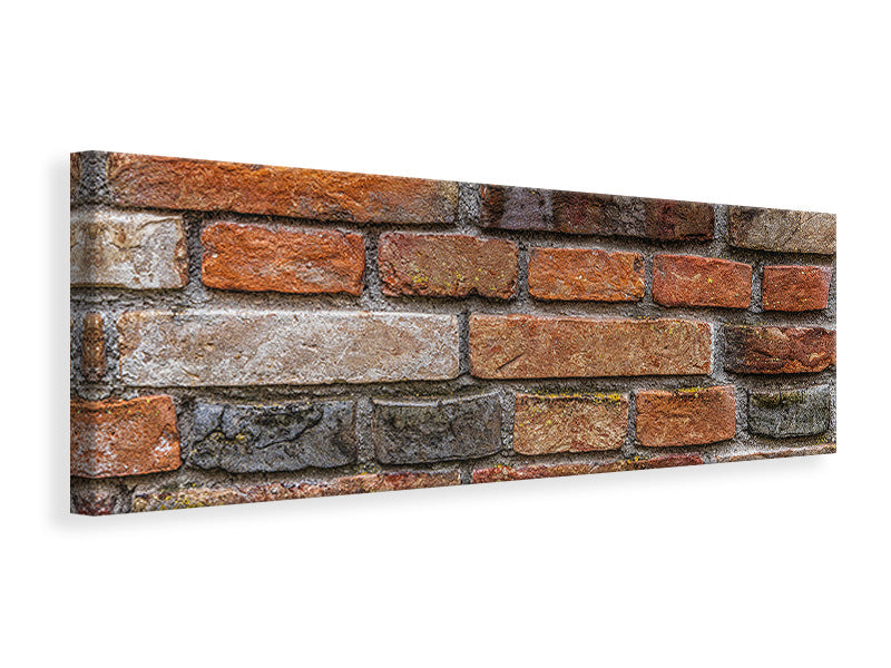 Panoramic Canvas Print Old clinker