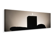 Panoramic Canvas Print Aroma candle