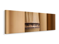 Panoramic Canvas Print Bamboo Close up
