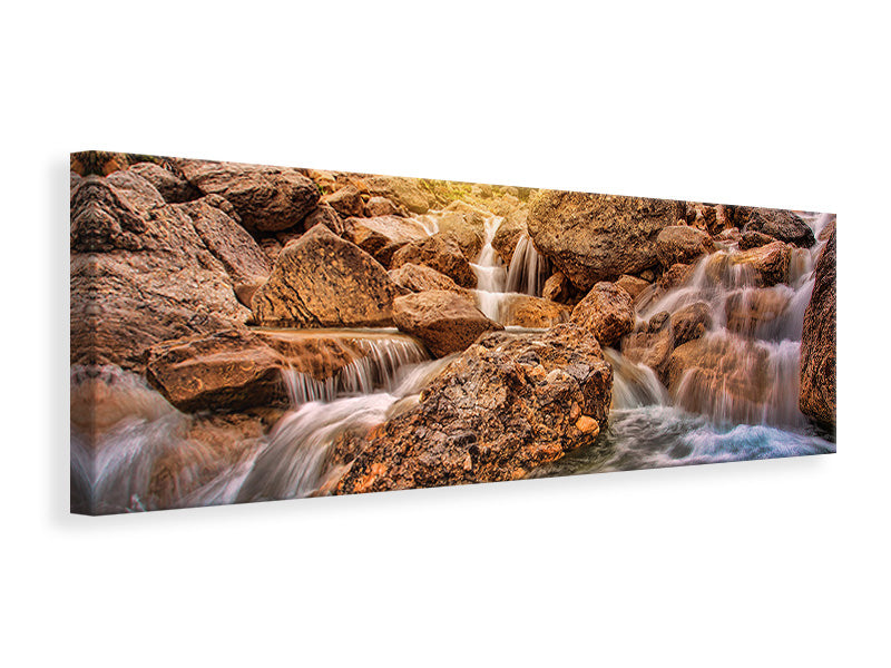 Panoramic Canvas Print Mountain waters