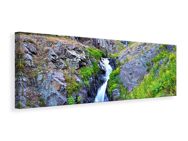 Panoramic Canvas Print mountain river