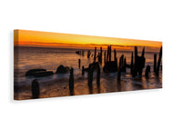 Panoramic Canvas Print Soothing mood by the sea