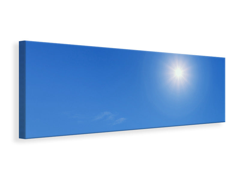 Panoramic Canvas Print Best weather conditions