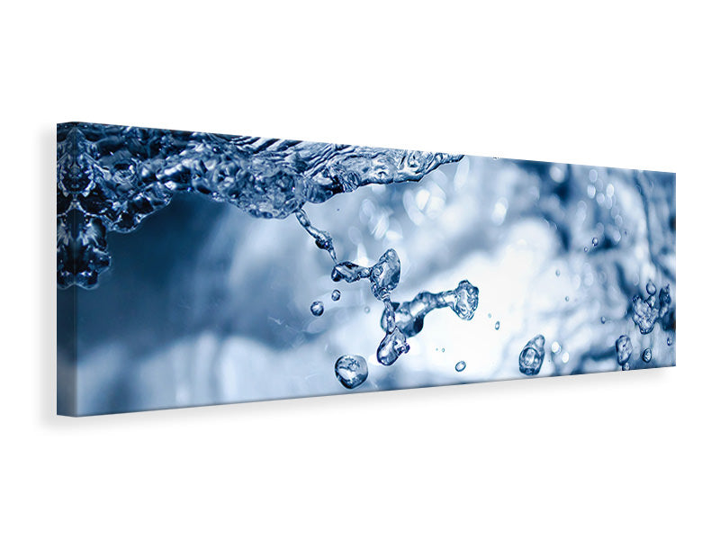 Panoramic Canvas Print Moving water