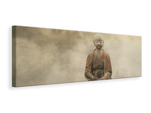 Load image into Gallery viewer, Panoramic Canvas Print Buddha in the nebulous light
