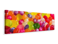 Panoramic Canvas Print Colorful sweets